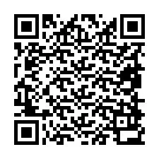 QR-code voor telefoonnummer +19858932233