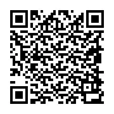 QR kód a telefonszámhoz +19858932294