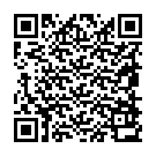 QR Code pour le numéro de téléphone +19858932320