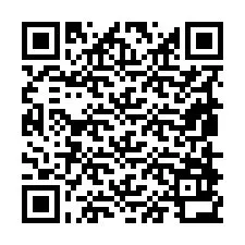 QR kód a telefonszámhoz +19858932355