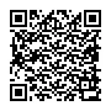 Código QR para número de teléfono +19858932486