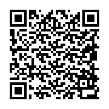 Codice QR per il numero di telefono +19858932624