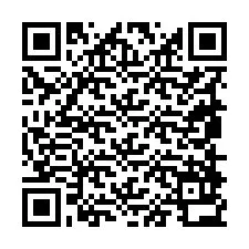 QR-code voor telefoonnummer +19858932634