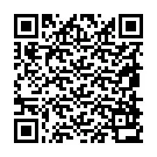 QR kód a telefonszámhoz +19858932650