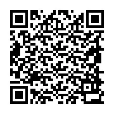 Codice QR per il numero di telefono +19858932670