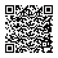 QR-код для номера телефона +19858934346