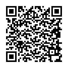 QR kód a telefonszámhoz +19858934452