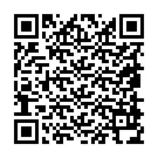 QR Code pour le numéro de téléphone +19858934458