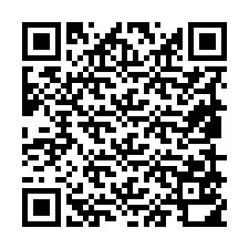 Código QR para número de telefone +19859510389