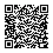 QR-koodi puhelinnumerolle +19859700076