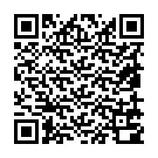 QR kód a telefonszámhoz +19859700809