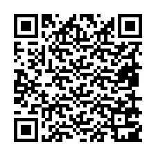 QR код за телефонен номер +19859701987