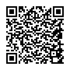 Código QR para número de telefone +19859850139