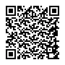 QR код за телефонен номер +19859850158