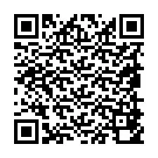 Código QR para número de telefone +19859850268