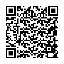 QR-koodi puhelinnumerolle +19859850455