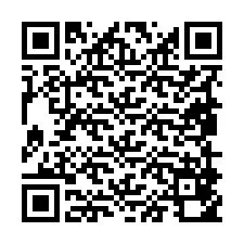 QR-koodi puhelinnumerolle +19859850626