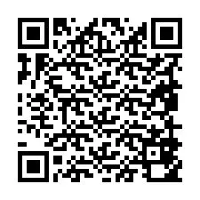 Kode QR untuk nomor Telepon +19859850922