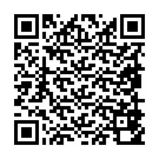 電話番号のQRコード +19859850936