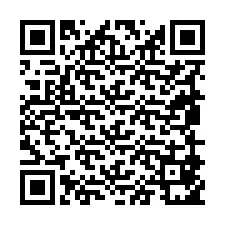 電話番号のQRコード +19859851024