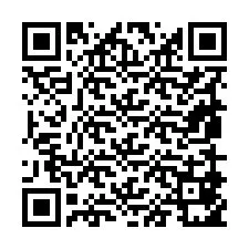 Código QR para número de telefone +19859851085