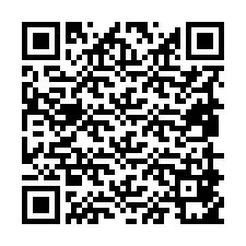 Código QR para número de teléfono +19859851243