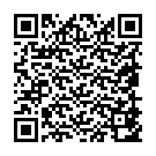 Código QR para número de telefone +19859852138