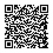 Código QR para número de teléfono +19859852620