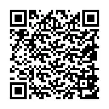 Código QR para número de telefone +19859853889