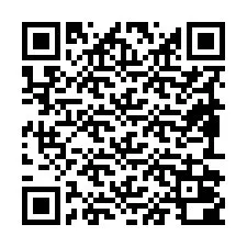 Kod QR dla numeru telefonu +19892000009