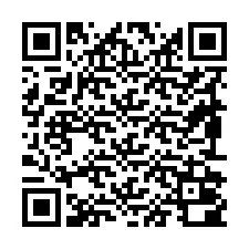 QR-koodi puhelinnumerolle +19892000081