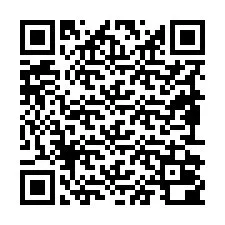 QR kód a telefonszámhoz +19892000088