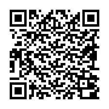 QR код за телефонен номер +19892000089