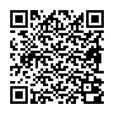 Codice QR per il numero di telefono +19892000097