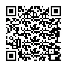 Kod QR dla numeru telefonu +19892000106