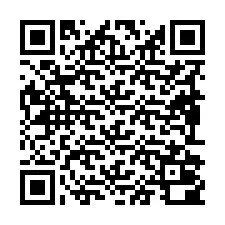 QR-code voor telefoonnummer +19892000126