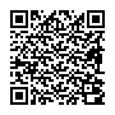 QR-Code für Telefonnummer +19892000127