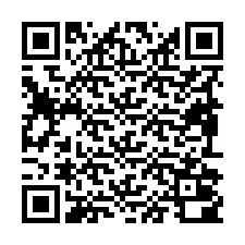 QR-koodi puhelinnumerolle +19892000143