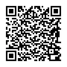 QR-Code für Telefonnummer +19892000255