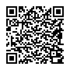 Codice QR per il numero di telefono +19892000269