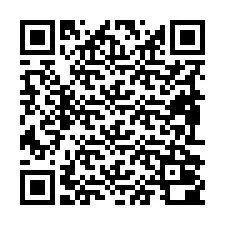 QR код за телефонен номер +19892000273