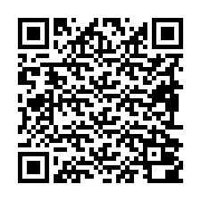 QR-код для номера телефона +19892000293