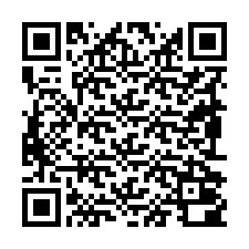 QR-code voor telefoonnummer +19892000294