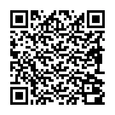 QR код за телефонен номер +19892000306