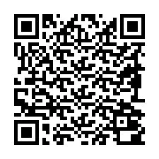 QR-Code für Telefonnummer +19892000308