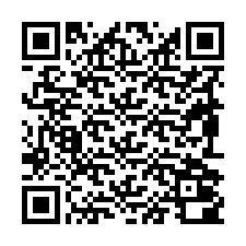 QR код за телефонен номер +19892000310