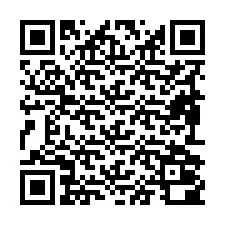 QR код за телефонен номер +19892000317