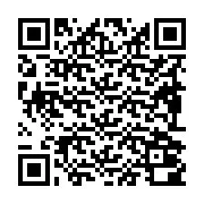 Codice QR per il numero di telefono +19892000322