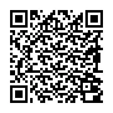 Kode QR untuk nomor Telepon +19892000344