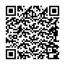 QR-code voor telefoonnummer +19892000366